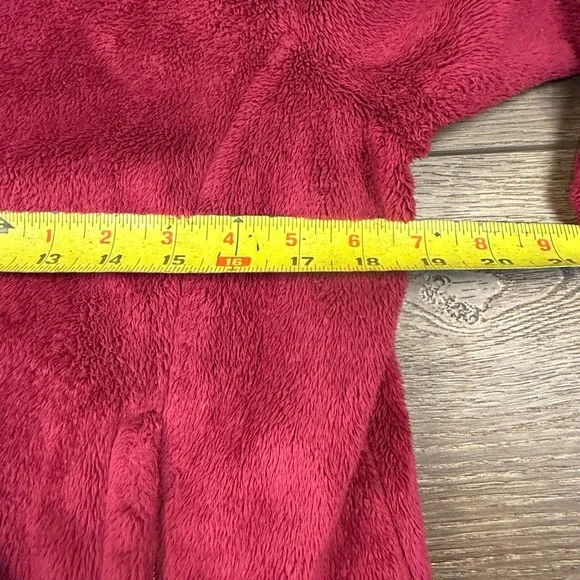 The North Face Women's Osito Fleece Full Zip Jacket Cozy Warm Red M Outdoors - Picture 7 of 10